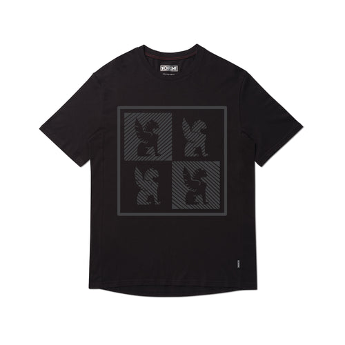 Chrome Checkerboard Logo Tee SS