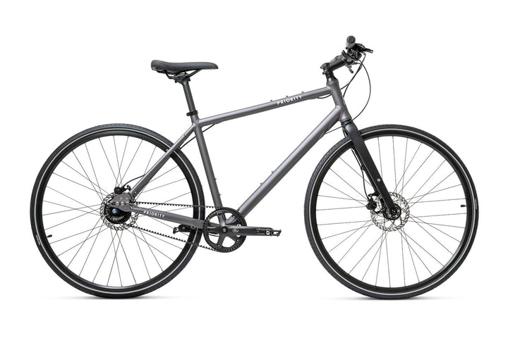 Priority Eight belt-drive hybrid commuter bike