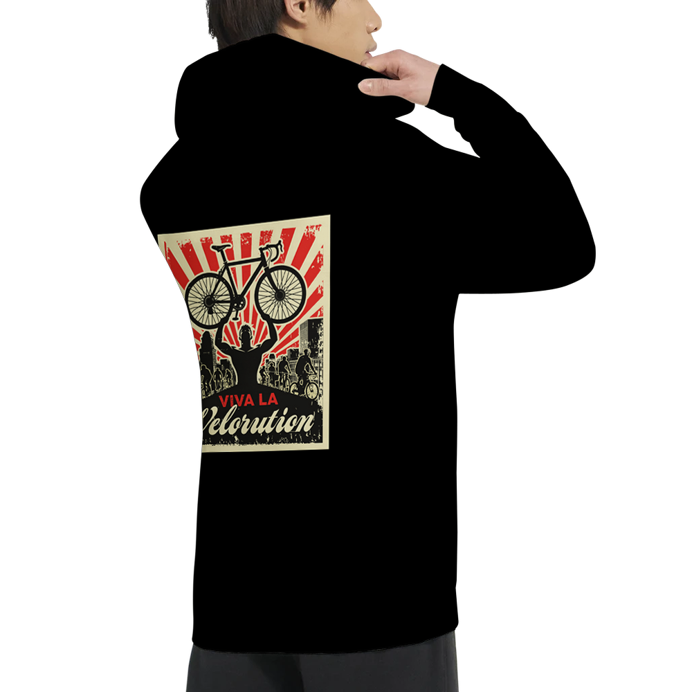 Viva la Velorution Organic Unisex Pullover Hoodie