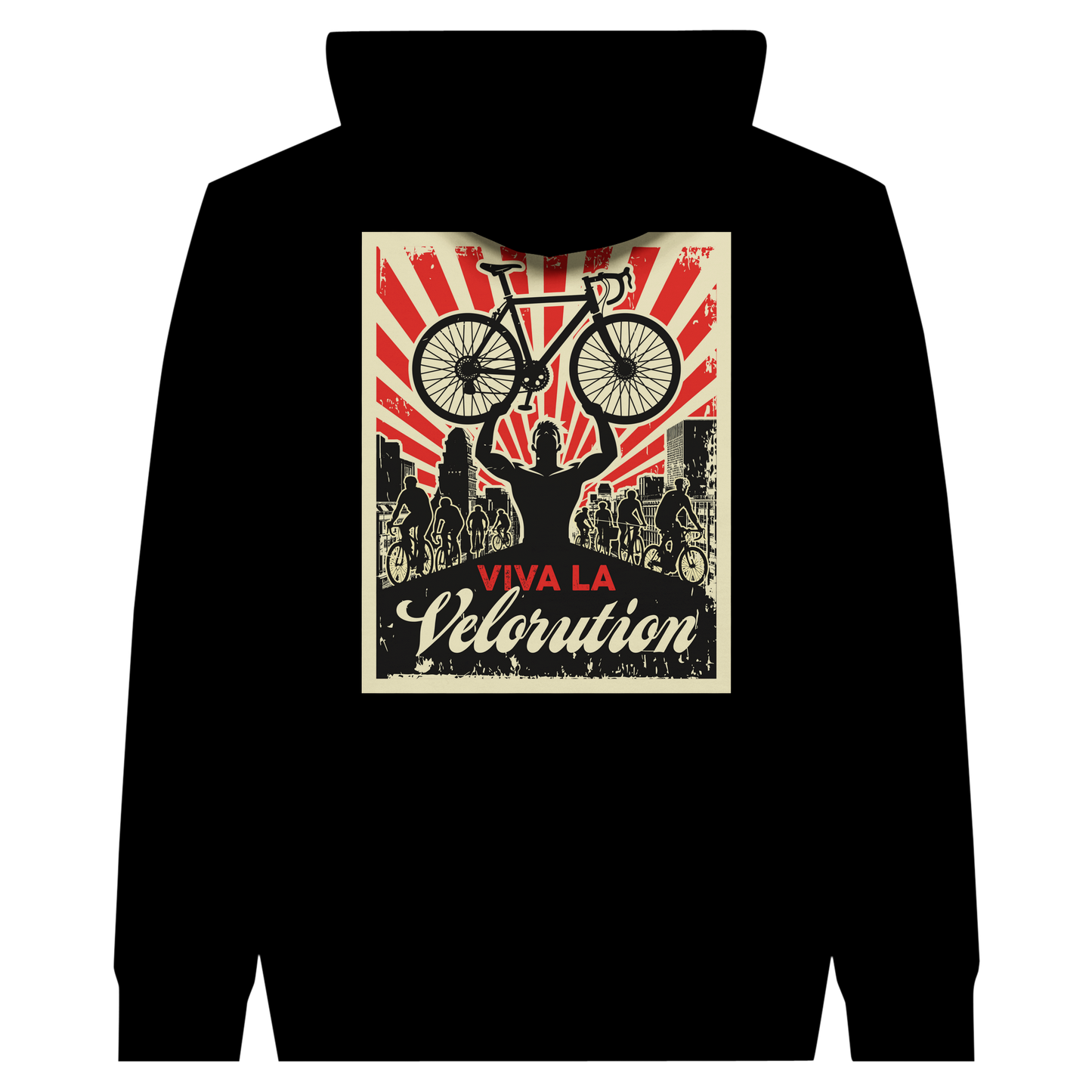Viva la Velorution Organic Unisex Pullover Hoodie