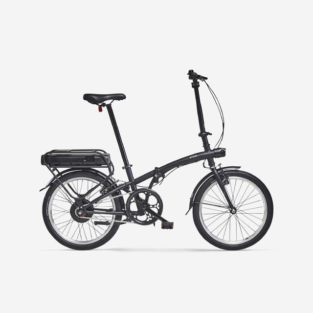 BTWIN Electric Folding Bike E-Fold 100 Black – Velorution