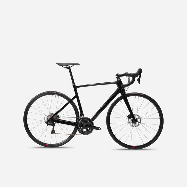 VAN RYSEL Road Bike EDR CF 105 Disc - Black