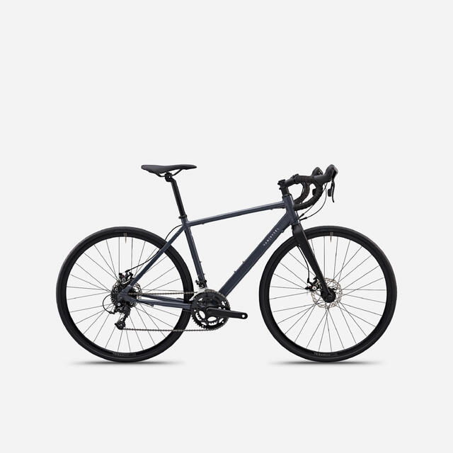VAN RYSEL Women's Cycle Touring Road Bike RC120 - Grey