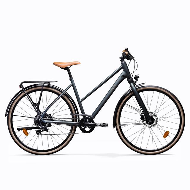 ELOPS City bike elops 900 Step-through - Burgundy