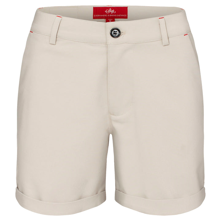 Cycling Chino Shorts in Khaki for Women