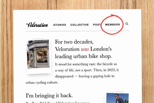 Velorution Digital Membership — why I created it