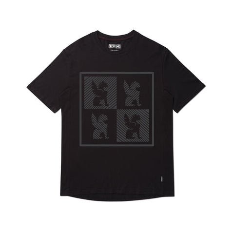 Chrome Checkerboard Logo Tee SS