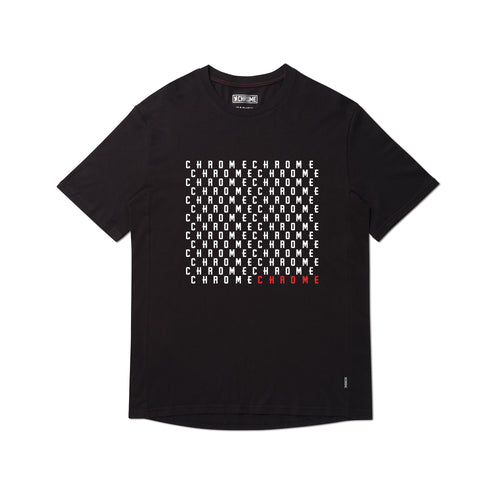 Chrome Word Play Logo Tee SS