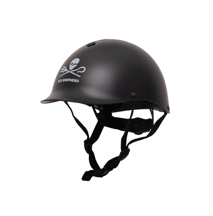 Dashel Kids Sea Shepherd Helmet - Jolly Roger Black