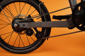 Rear hub motor, disc brake and chain tensioner on the FLIT M2. Image credit: FLIT