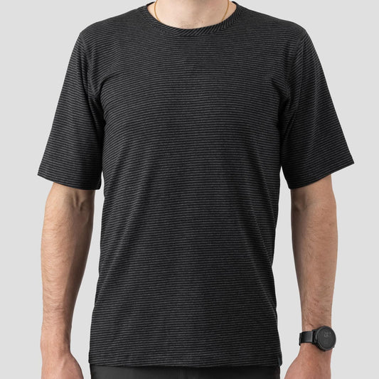 Men's Organic Riding Shirt - Charcoal