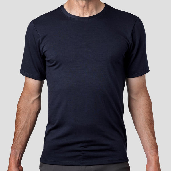 Men's Merino Tech Shirt - Indigo