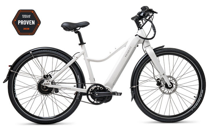 Priority Current Plus belt-drive electric commuter bike