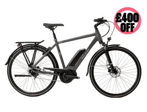 Raleigh Motus Grand Tour - Hub Gear Electric Bike 2021 Crossbar
