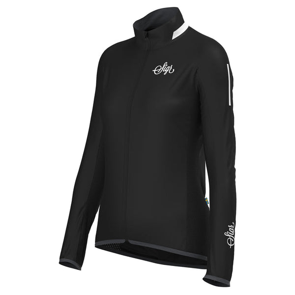 Treriksröset Women's Black Cycling Pack Jacket