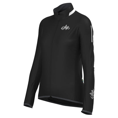 Black Cycling Pack Jacket for Women