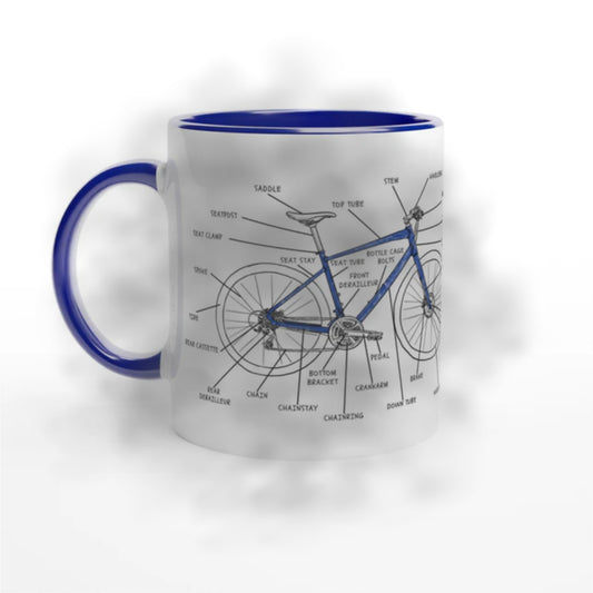 Bicycle Anatomy 101 Mug (SOLD OUT)