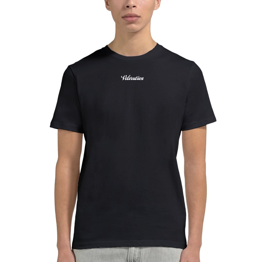Viva la Velorution Organic Unisex Black T-shirt