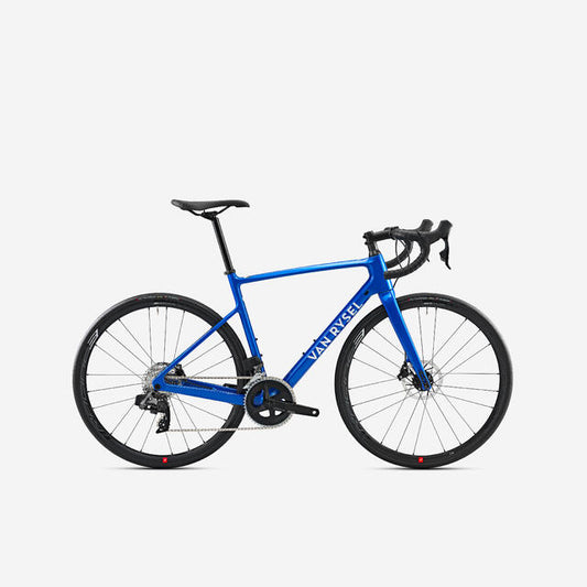 VAN RYSEL 12-Speed Road Bike NCR CF Rival AXS eTap - Blue
