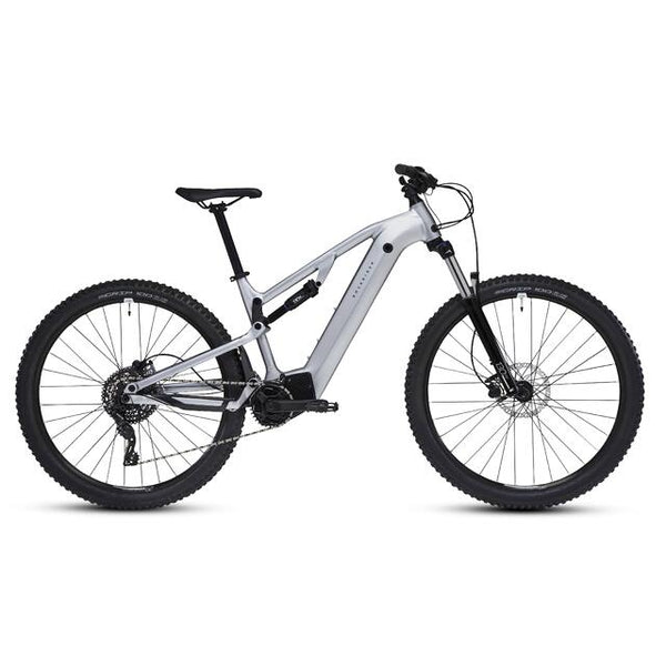 ROCKRIDER 29" Full Suspension Electric Mountain Bike E-EXPL 500 S - Metal Grey