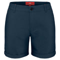 Strandvägen Women's Petrol Blue Cycling Chino Shorts