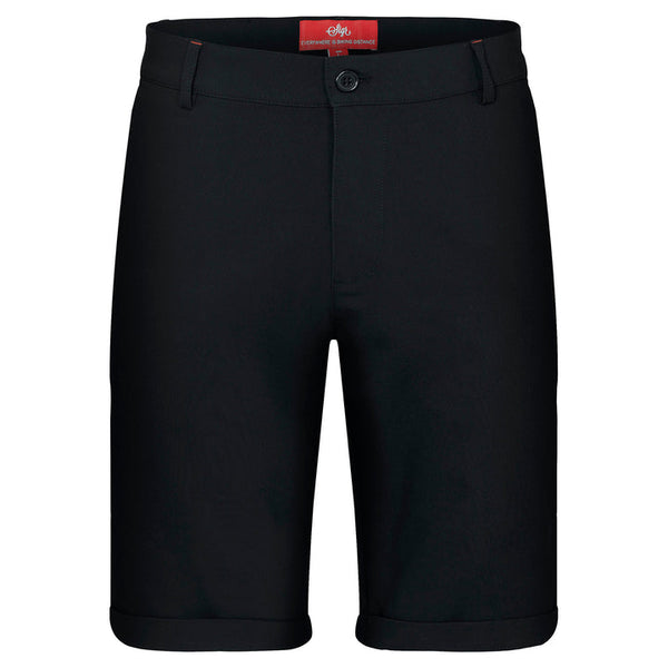 Strandvägen Men's Black Cycling Chino Shorts